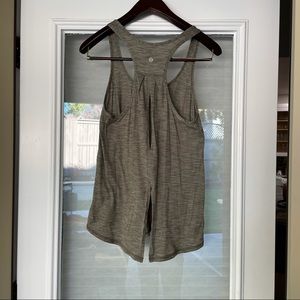 Lululemon army green tank